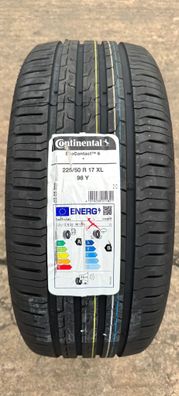 1x Sommerreifen 225/50 R17 98Y XL Continental Eco Contact 6 * DOT23 NEU