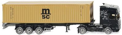 Wiking 052349 Containersattelzug NG (Scania 1:87