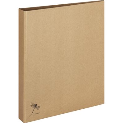 Pagna Ringbuch A4 Pur 2-Ring-Mechanik natur