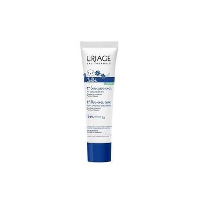 Uriage Bébé Erste Lippenpflege Creme für Reizungen um den Mund für Babys, 30ml