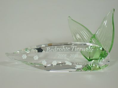 Swarovski Namensschild "Bedrohte Tierwelt" SCS Title Plaque "Endangered Wildlife"