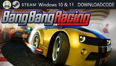 NEU PC Computer Spiel Bang Bang Racing für Windows 10 11 STEAM Download Code Key