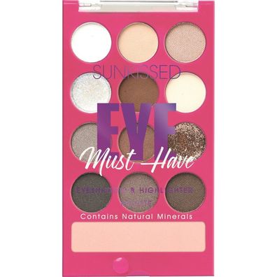 Sunkissed Eyes Must Have Lidschatten-Palette 10 x 0.9g