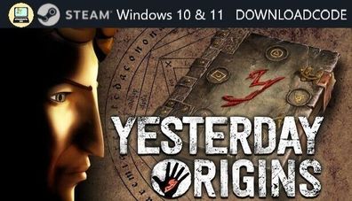 NEU PC Computer Spiel Yesterday Origins für Windows 10 11 STEAM Download Code