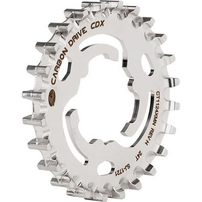 GATES Riemenscheibe Hinten 24 Zähne, für Alfine / Nexus / Sturmey Archer, Riemenli