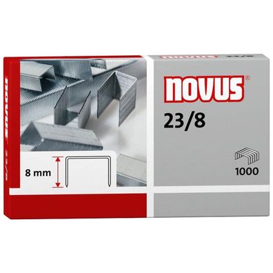 5x novus 42-0040 1000x Heftklammern 23/8