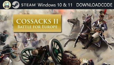 NEU PC Computer Spiel Cossacks 2 Battle for Europe für Windows 10 11 STEAM Code