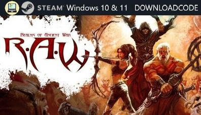 NEU PC Computer Spiel RAW Realms of Ancient War für Windows 10 11 STEAM Game Key