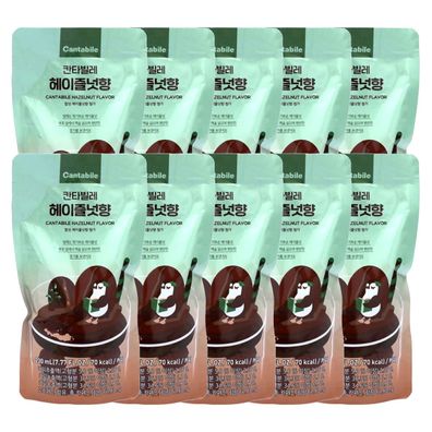 Cantabile Hazelnut Coffee cremiger Haselnuss Kaffee 230ml 10er Pack