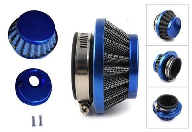 Hochleistungs Luftfilter Sportluftfilter 47cc 49cc Miniquad Dirtbike blau N18A P