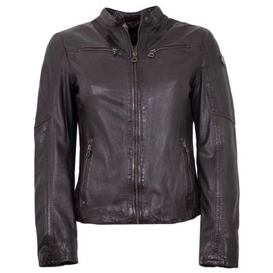 Gipsy - Damen Lederjacke Lammnappa purple