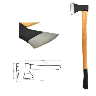 Hache à main, hache, hache à fendre 1600 g