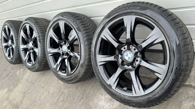 4x Orig BMW 3/4er F30 F31 F32 F34 F36 18 Zoll Winterräder Sternspeiche 396 DOT19 7mm