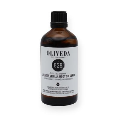 Oliveda Körperöl B28 Lavendel Vanille 100ml - 100% organisch