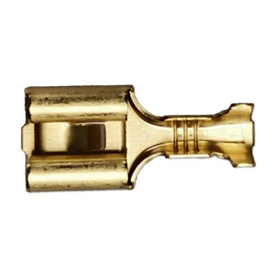 Flachsteckhülse | F800 | mit Rastnase | 8mm | 1,5-2,5mm²