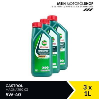 Castrol Magnatec 5W-40 C3 3x1 Liter