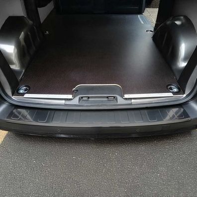Ladekantenschutz Stoßstange für Citroen Jumpy 2016-2025 L3 Radstand Chrom Dunkel