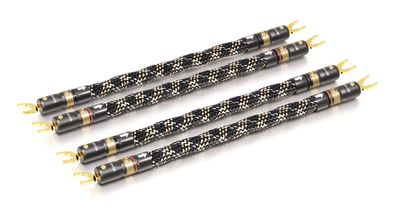 Viablue SC-6 AIR / HighEnd Kabelbrücken / T8 / Spades zu Spades / 4 x 15 cm / Cobra