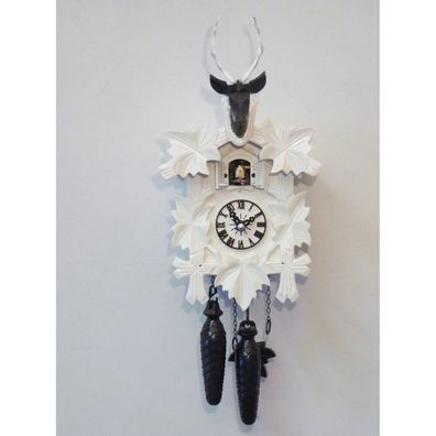 Engstler - 522/5/15 Q - Kuckucksuhr - Quarz - Nussbaum - 30 cm