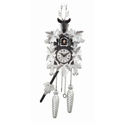 Engstler - 522/5/13 Q - Kuckucksuhr - Quarz - Nussbaum - 30 cm