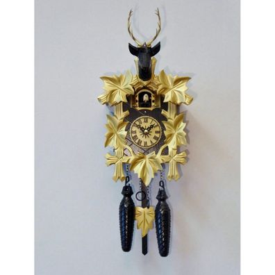 Engstler - 522/5/14 - Kuckucksuhr - 1-Tag-Kettenzugwerk - Nussbaum - 30 cm