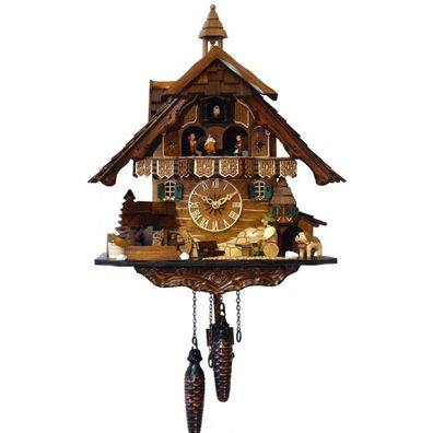 Engstler - K4832 QMT - 4832 QMT - Kuckucksuhr - Quarz - Nussbaum - 42 cm