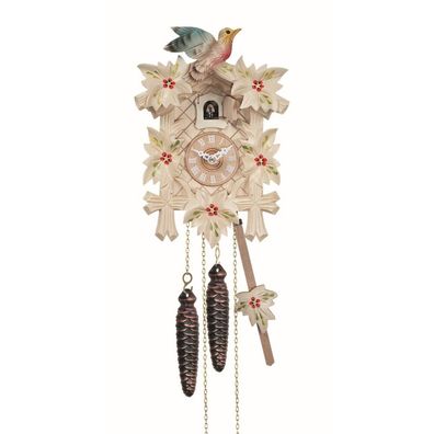 Engstler - 522/7 Q - Kuckucksuhr - Quarz - Natur - 22 cm
