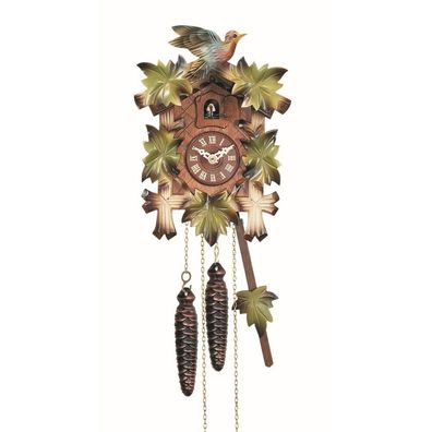 Engstler - 532/2/8 - Kuckucksuhr - 8-Tag-Kettenzugwerk - Nussbaum - 35 cm