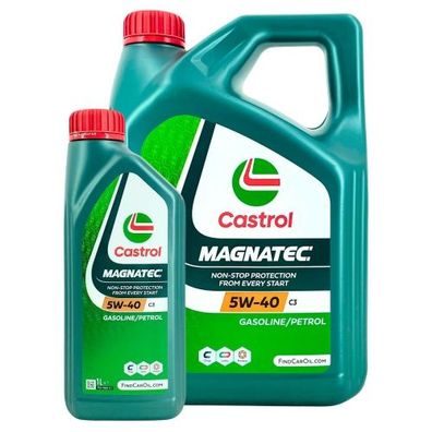 Castrol Magnatec 5W-40 C3 4 + 1 Liter