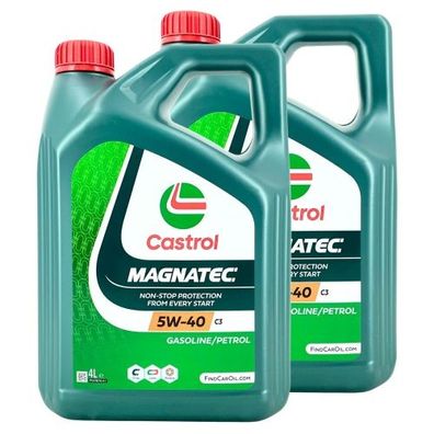 Castrol Magnatec 5W-40 C3 2x4 Liter
