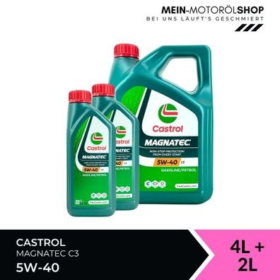 Castrol Magnatec 5W-40 C3 4 + 2 Liter