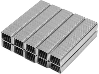 Tackerklammern, Heftklammern 8x1.2x11.3mm 1000 Stück