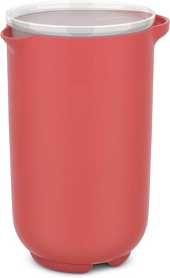 Mepal Chef it Rührschüssel rührbecher chef it 1000 ml mit deckel - coral 129 x