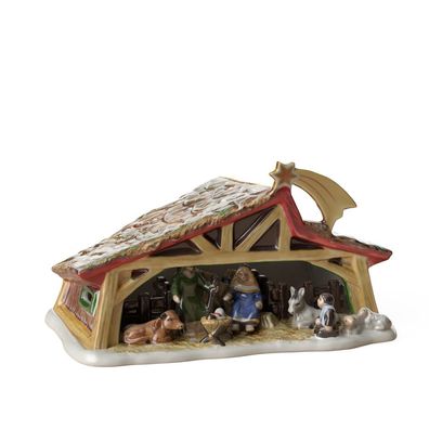 Villeroy & Boch Christmas Toys Memory Krippe Hartporzellan bunt handbemalt 1486026