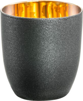 EISCH Set Espresso-Becher und Untertasse 109/6 gold-schwarz COSMO GOLD 70510907