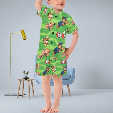 Kinder Pyjama / Schlafanzug mit kurzen Hosenbeinen " Paw Patrol" #3