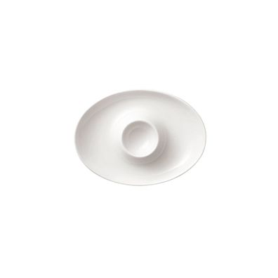 Villeroy & Boch Vorteilset 6 Stück Royal Eierbecher mit Ablage Premium Bone Porcel