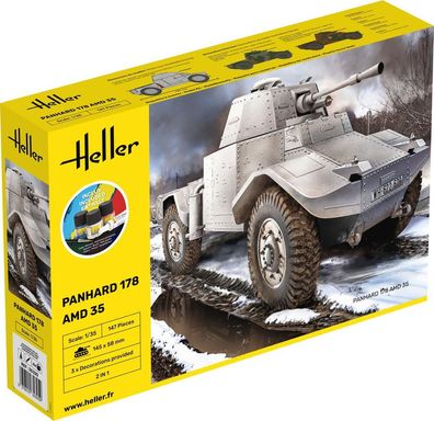 Heller 1:35 35325 Starter KIT Panhard 178