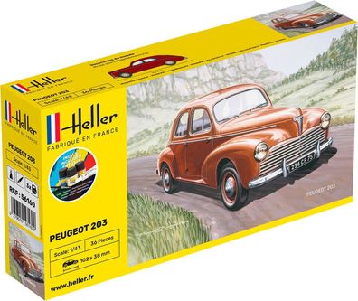 Heller 1:43 56160 Starter KIT Peugeot 203