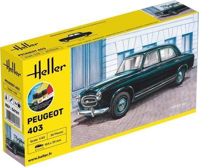 Heller 1:43 56161 Starter KIT Peugeot 403