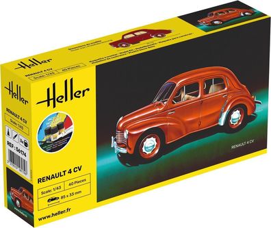 Heller 1:43 56174 Starter KIT Renault 4 CV