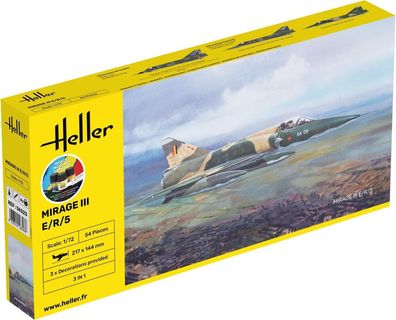 Heller 1:72 56323 Starter KIT Mirage III E