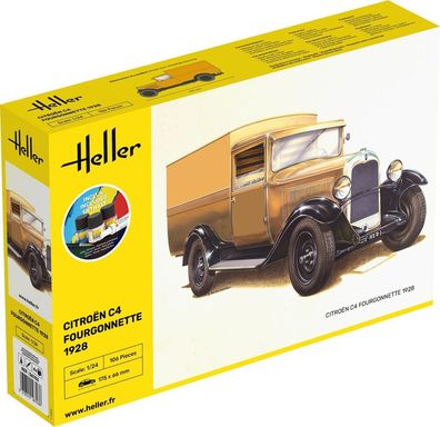 Heller 1:24 56703 Starter KIT Citroen C4 Fourgonnette 1928