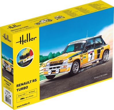 Heller 1:24 56717 Starter KIT Renault R5 Turbo