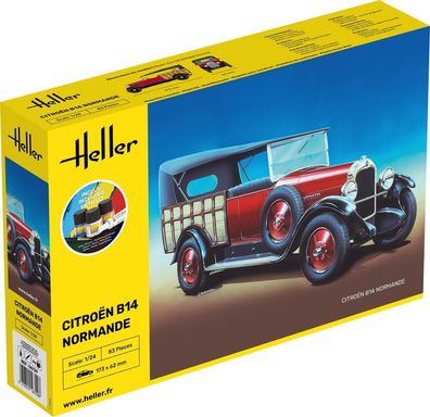 Heller 1:24 56729 Starter KIT Citroen B14 Normande