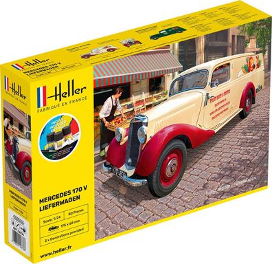 Heller 1:24 56736 Starter KIT MB 170 Lieferwagen