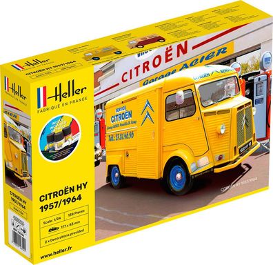 Heller 1:24 56744 Starter KIT Citroen HY 1957/1964