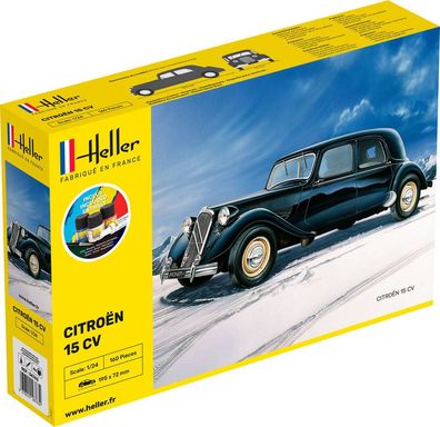 Heller 1:24 56763 Starter KIT Citroen 15 CV