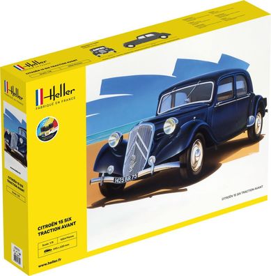 Heller 1:8 56799 Starter KIT Citroen 15 SIX Traction Avant