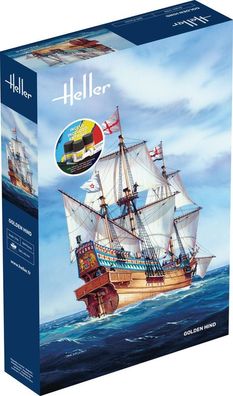 Heller 1:96 56829 Starter KIT Golden Hind